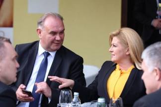 Predsjednica u šetnji Požegom i na Svečanom koncertu u Glazbenoj školi 28.2.2017.