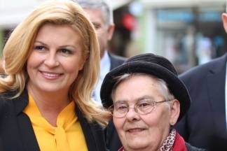 Predsjednica u šetnji Požegom i na Svečanom koncertu u Glazbenoj školi 28.2.2017.