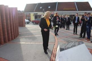 Predsjednica u šetnji Požegom i na Svečanom koncertu u Glazbenoj školi 28.2.2017.