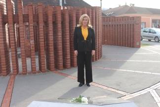 Predsjednica u šetnji Požegom i na Svečanom koncertu u Glazbenoj školi 28.2.2017.