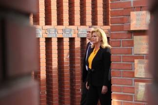 Predsjednica u šetnji Požegom i na Svečanom koncertu u Glazbenoj školi 28.2.2017.