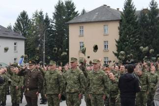 Svečana prisega u požeškoj vojarni 11.03.2017.