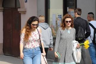 Sunčana šetnja Požegom: 25.03.2017.