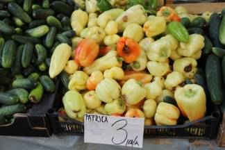 Ponuda na požeškoj tržnici 03.08.2017.