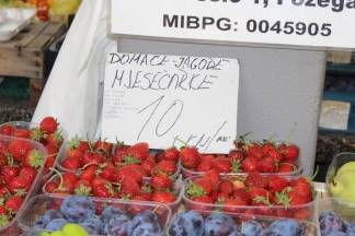 Ponuda na požeškoj tržnici 10.08.2017.