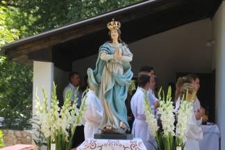 Sveta misa i procesija u Velikoj u čast Velikoj Gospi 15.08.2017.