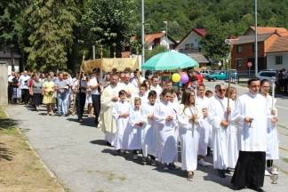 Sveta misa i procesija u Velikoj u čast Velikoj Gospi 15.08.2017.