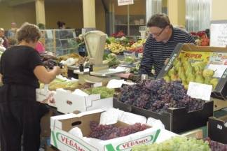 Ponuda četvrtkom na požeškoj tržnici, 14.9.2017.