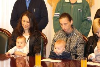 Prijem beba i roditelja kod gradonačelnika 19.09.2017