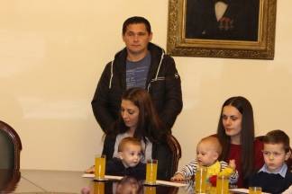 Prijem beba i roditelja kod gradonačelnika 19.09.2017