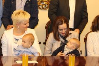 Prijem beba i roditelja kod gradonačelnika 19.09.2017