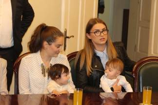 Prijem beba i roditelja kod gradonačelnika 19.09.2017