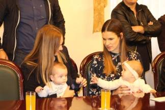 Prijem beba i roditelja kod gradonačelnika 19.09.2017