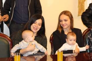 Prijem beba i roditelja kod gradonačelnika 19.09.2017