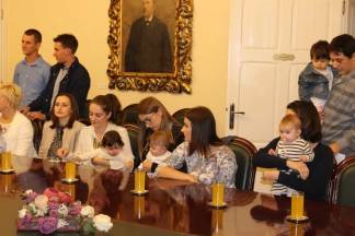 Prijem beba i roditelja kod gradonačelnika 19.09.2017