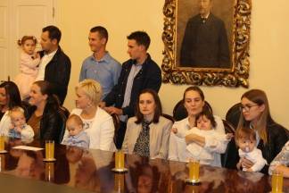 Prijem beba i roditelja kod gradonačelnika 19.09.2017