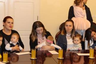 Prijem beba i roditelja kod gradonačelnika 19.09.2017