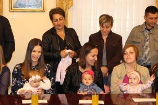 Prijem beba i roditelja kod gradonačelnika 19.09.2017