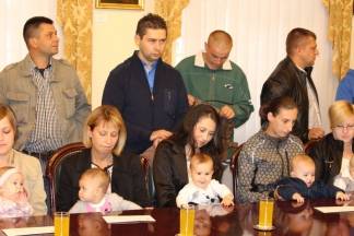 Prijem beba i roditelja kod gradonačelnika 19.09.2017