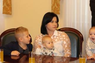 Prijem beba i roditelja kod gradonačelnika 19.09.2017