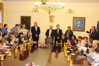 Prijem beba i roditelja kod gradonačelnika 19.09.2017