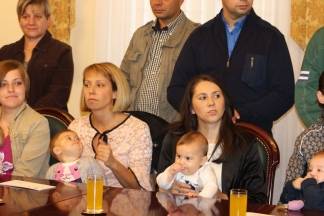 Prijem beba i roditelja kod gradonačelnika 19.09.2017