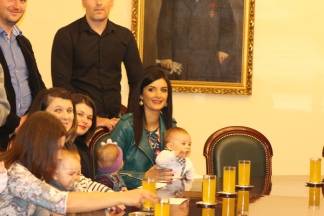 Prijem beba i roditelja kod gradonačelnika 19.09.2017