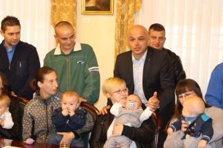 Prijem beba i roditelja kod gradonačelnika 19.09.2017