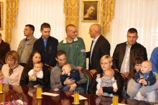 Prijem beba i roditelja kod gradonačelnika 19.09.2017