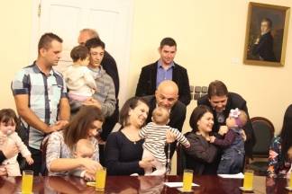 Prijem beba i roditelja kod gradonačelnika 19.09.2017