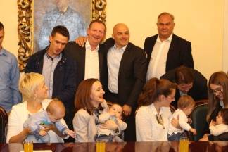 Prijem beba i roditelja kod gradonačelnika 19.09.2017