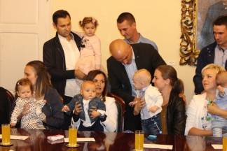 Prijem beba i roditelja kod gradonačelnika 19.09.2017