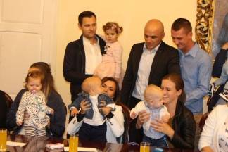 Prijem beba i roditelja kod gradonačelnika 19.09.2017