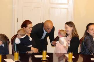 Prijem beba i roditelja kod gradonačelnika 19.09.2017