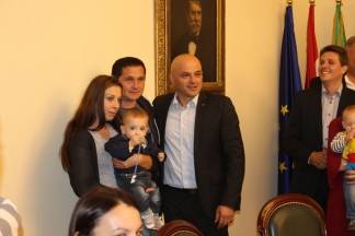 Prijem beba i roditelja kod gradonačelnika 19.09.2017