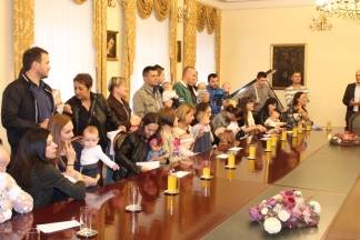 Prijem beba i roditelja kod gradonačelnika 19.09.2017