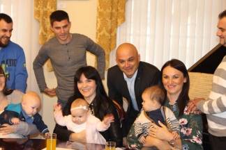 Prijem beba i roditelja kod gradonačelnika 19.09.2017