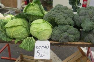 Ponuda na požeškoj tržnici, 9.11.2017.