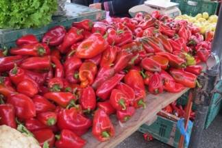 Ponuda na požeškoj tržnici, 9.11.2017.