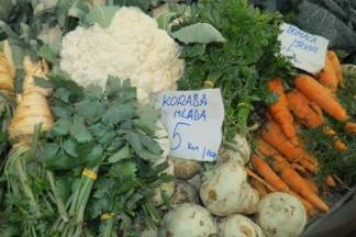 Ponuda na požeškoj tržnici, 9.11.2017.