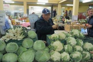 Ponuda na požeškoj tržnici, 9.11.2017.
