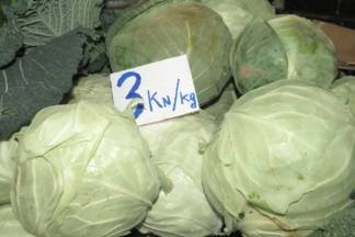 Ponuda na požeškoj tržnici, 9.11.2017.