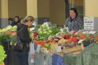 Ponuda na požeškoj tržnici, 9.11.2017.