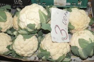 Ponuda na požeškoj tržnici, 9.11.2017.