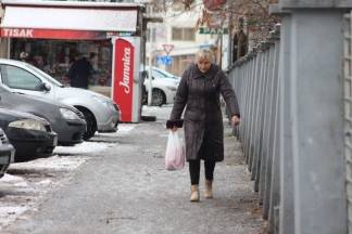 Snježna šetnja Požegom 09.12.2017.