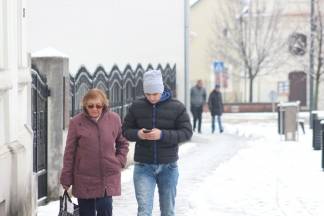 Snježna šetnja Požegom 09.12.2017.