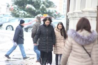 Snježna šetnja Požegom 09.12.2017.