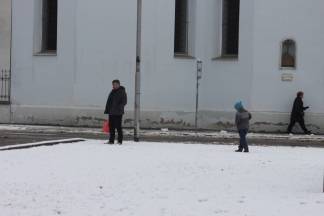 Snježna šetnja Požegom 09.12.2017.