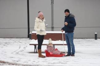 Snježna šetnja Požegom 09.12.2017.