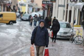 Snježna šetnja Požegom 09.12.2017.